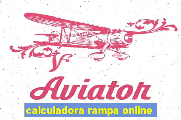 calculadora rampa online